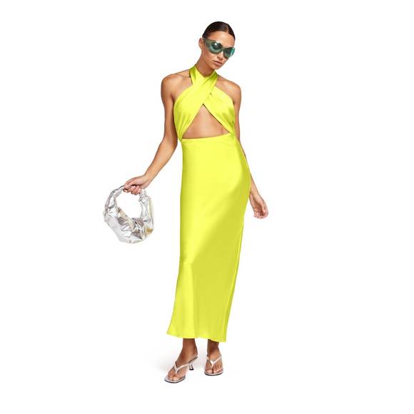 NEW SIMON MILLER lopsy bag in silver - Picture 3 of 3